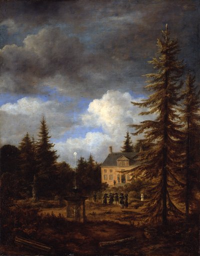 Chata od Jacob van Ruisdael