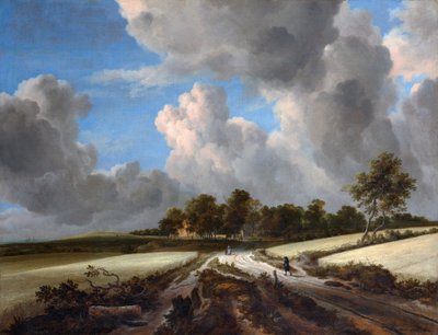 Pšeničná pole od Jacob van Ruisdael