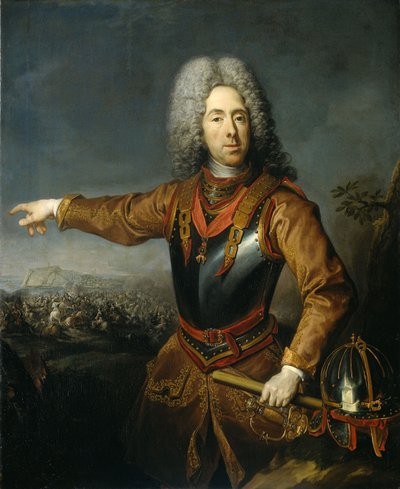 Portrét prince Evžena Savojského 1663-1736, 1718 od Jacob van Schuppen