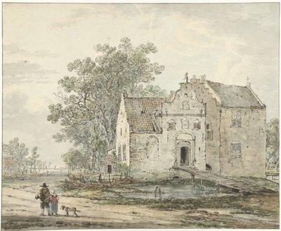 Hrad IJzendoorn v Betuwe od Jacob van Strij
