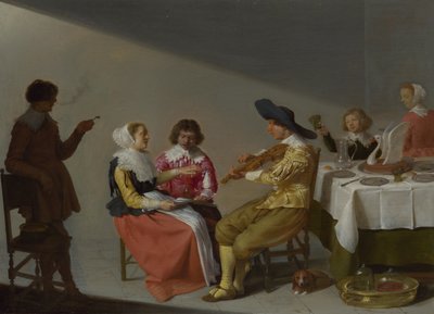 Hudební večírek, 1631 od Jacob van Velsen