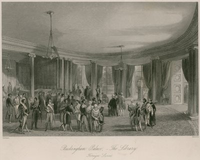 Buckinghamský palác, knihovna, Cizí hráz od Jacob van der Heyden