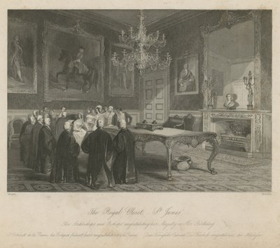 Královská skříň v paláci svatého Jakuba od Jacob van der Heyden