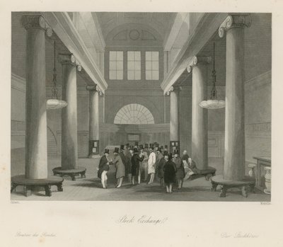 Burza cenných papírů od Jacob van der Heyden