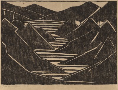 Fjord od Jacoba van Heemskerck van Beest