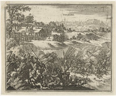 Bitva u Toleda Revolta comunidades od Jacobus Harrewijn