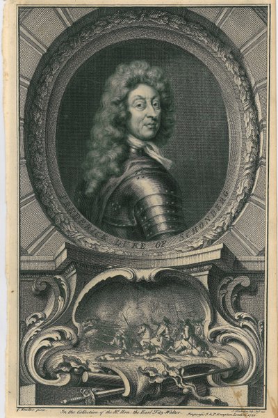 Frederick, vévoda ze Schombergu, 1739 od Jacobus Houbraken