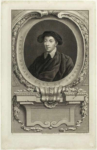 Henry Howard, hrabě ze Surrey od Jacobus Houbraken