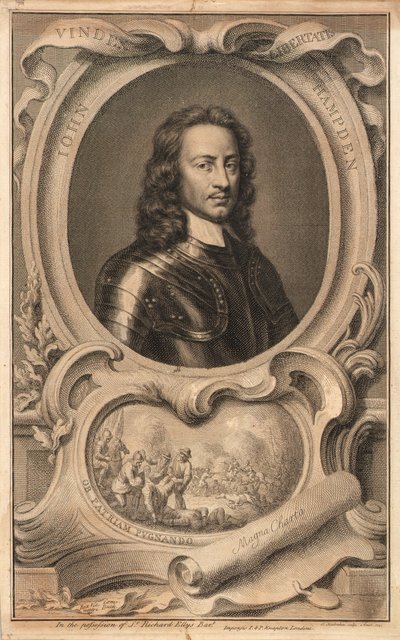 John Hampden od Jacobus Houbraken