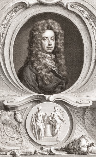 John Somers, 1. baron Somers od Jacobus Houbraken
