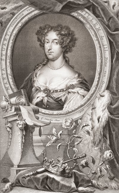 Marie II od Jacobus Houbraken