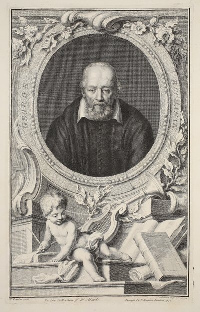 Portrét George Buchanana podle Franse Pourbuse, ilustrace z 