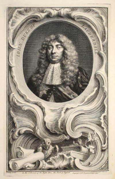 Portrét Jana, vévody z Lauderdale, ilustrace z 