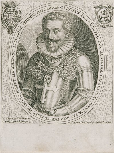 Carl Emmanuel I. Savojský od Jacobus Laurus
