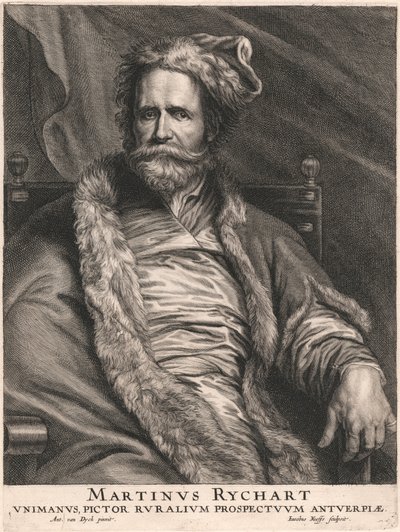 Martinus Rychart, Unimanus, malíř venkovských vyhlídek Antverp od Jacobus Neeffs