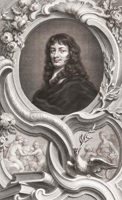 Sir William Temple od Jacobus and Vertue George Houbraken