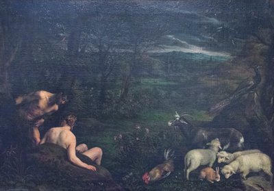 Pozemský ráj od Jacopo (1510-92) Bassano