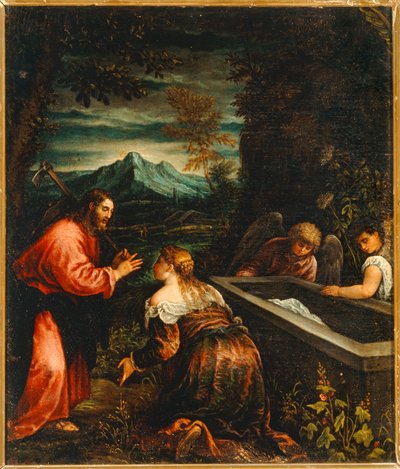 Noli me tangere (obraz) od Jacopo (1510-92) Bassano