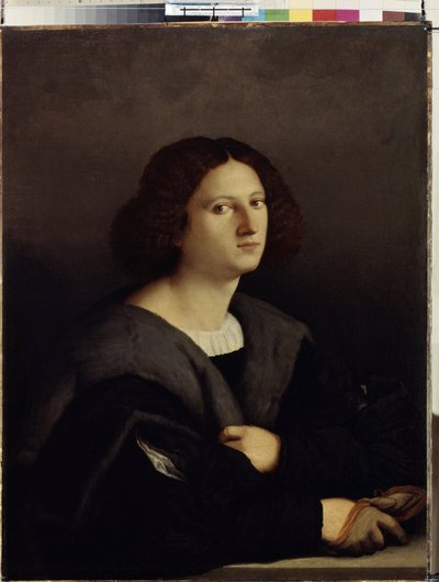 Portrét muže. Obraz od Jacopa Palmy il Vecchio (Starý nebo starší od Jacopo (c.1480 1528) Palma