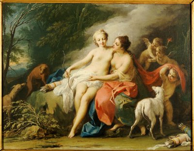 Jupiter a Callisto od Jacopo Amigoni