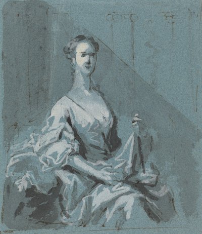 Portrét dámy od Jacopo Amigoni