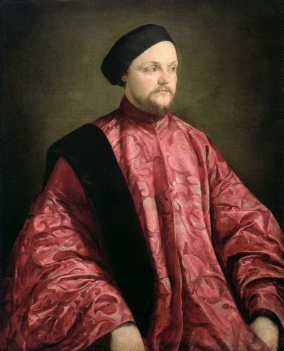 Portrét benátského senátora, 1540 od Jacopo Bassano