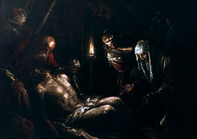Sestup z kříže, 16. století od Jacopo Bassano il vecchio