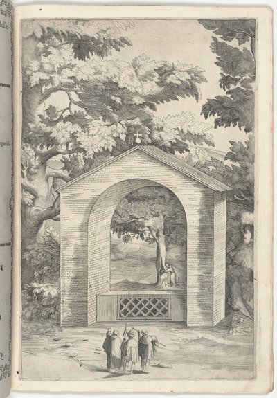 Kaple pramene v buku [deska Q] od Jacopo Ligozzi