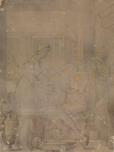 Záchod Batšeba od Jacopo Ligozzi