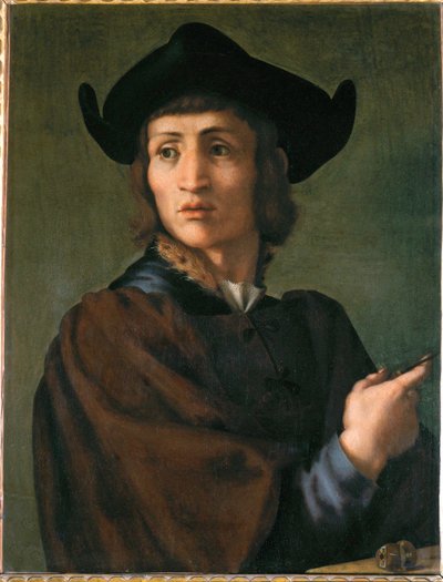 Portrét klenotníka ... od Jacopo Pontormo
