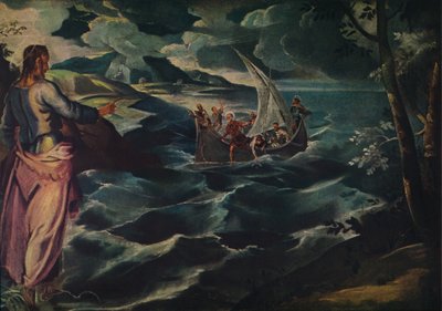 Kristus u Galilejského jezera, c1575-1580. od Jacopo Robusti Tintoretto