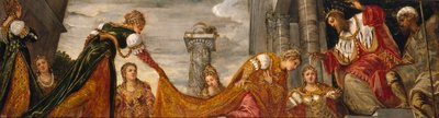 Ester před Ahasverem, 1552-55 od Jacopo Robusti Tintoretto