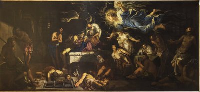 Saint Rochh ve vězení navštívený andělem, 1567. od Jacopo Robusti Tintoretto