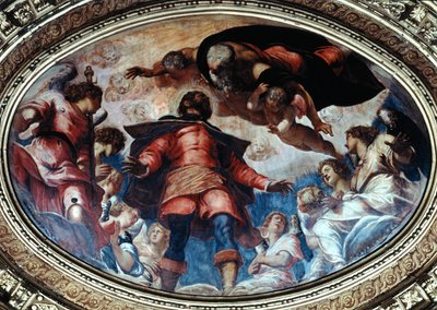 San Rocco in Glory, 1564. od Jacopo Robusti Tintoretto