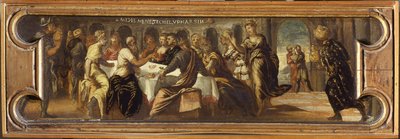 Svátek Belšazar. od Jacopo Robusti Tintoretto