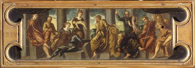 Šalamounův soud. od Jacopo Robusti Tintoretto
