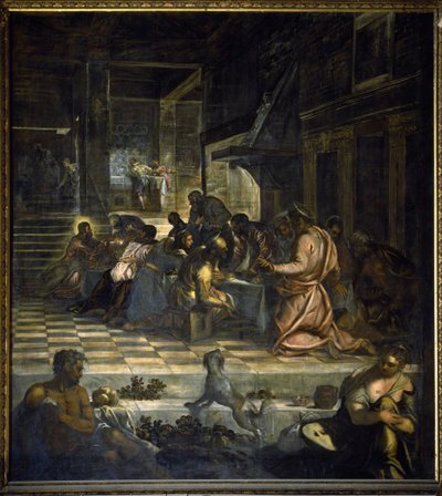 Poslední večeře od Jacopo Robusti Tintoretto