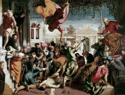 Zázrak svatého Marka osvobozující otroka, 1548 od Jacopo Robusti Tintoretto