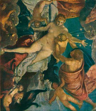 Původ mléčné dráhy, 1575, 1909 od Jacopo Robusti Tintoretto
