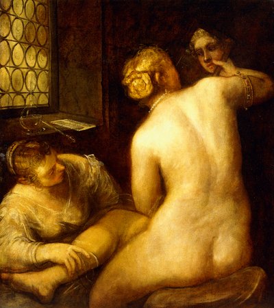Toaleta Venuše, od Jacopo Robusti Tintoretto