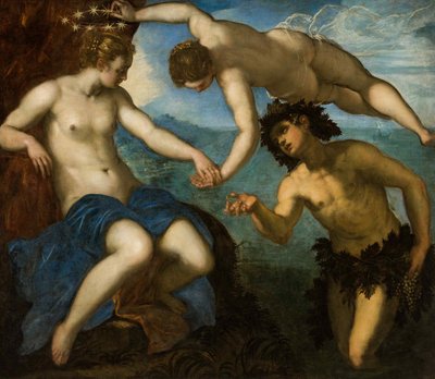 Svatba Bakcha a Ariadny, 1578. od Jacopo Robusti Tintoretto