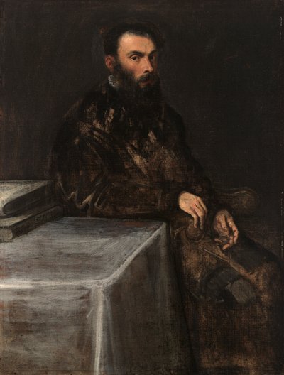 Portrét muže od Jacopo Tintoretto