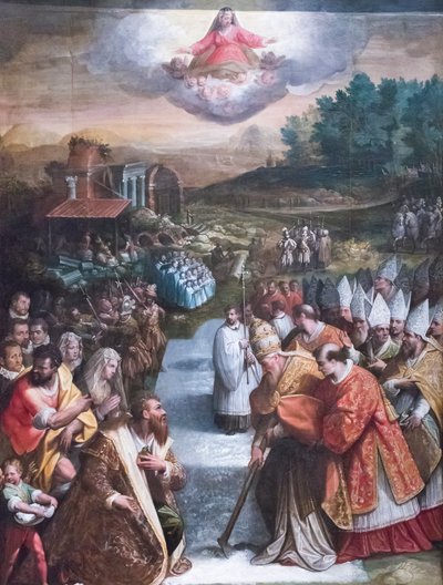 Lumen ihme (öljy kankaalle) od Jacopo Zucchi