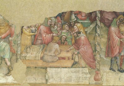 Josefa prodali jeho bratři (freska) od Jacopo da Bologna