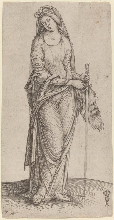 Judith držící hlavu Holoferna, c. 15011503. od Jacopo de Barbari