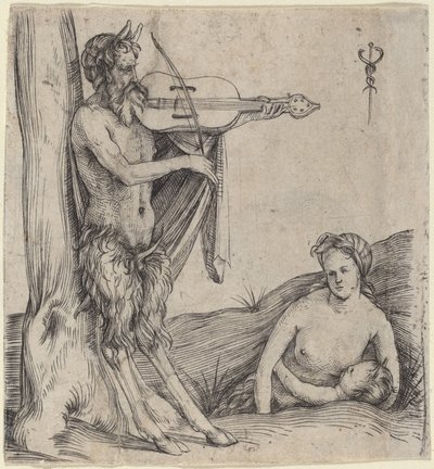 Satyrova rodina od Jacopo de