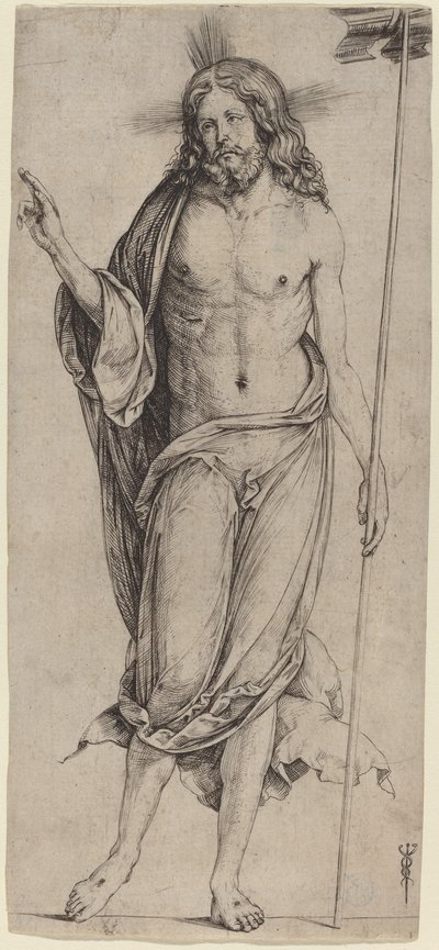 Vzkříšený Kristus, c. 15031504. od Jacopo de Barbari