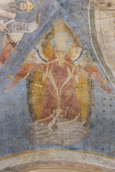 Alegorie spravedlnosti, detail klenby (freska) od Jacopo di Cione