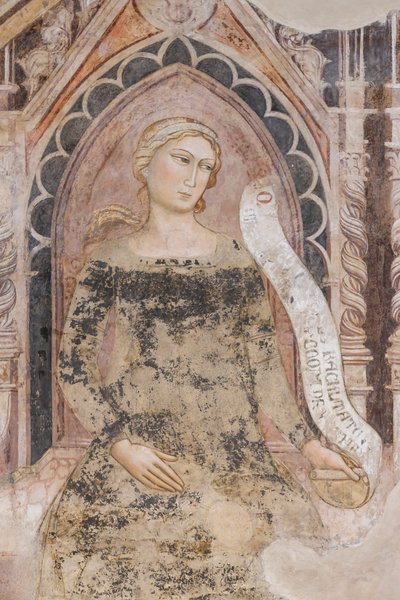 Alegorie rétoriky (freska) od Jacopo di Cione