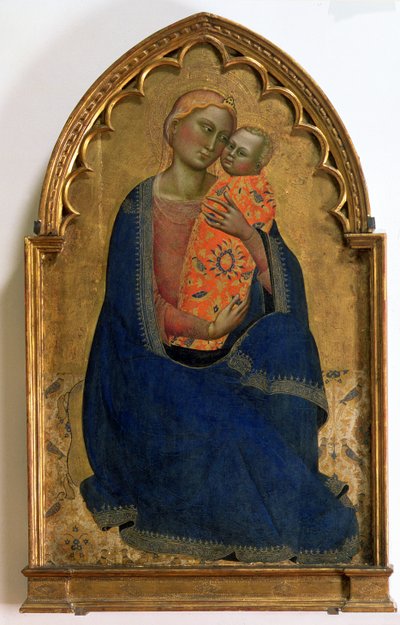 Madonna pokory (tempera na panelu) od Jacopo di Cione